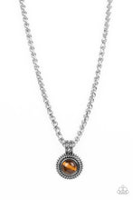 Load image into Gallery viewer, Pendant Dreams - Brown Men&#39;s Necklace - Sabrinas Bling Collection