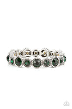 Load image into Gallery viewer, Phenomenally Perennial - Green Bracelet - Sabrina&#39;s Bling Collection