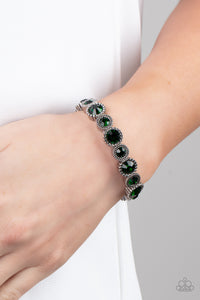 Phenomenally Perennial - Green Bracelet - Sabrina's Bling Collection