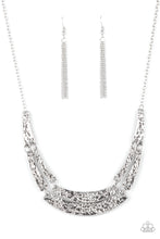 Load image into Gallery viewer, Stick To The ARTIFACTS - Silver Necklace - Sabrina&#39;s Bling Collection