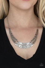 Load image into Gallery viewer, Stick To The ARTIFACTS - Silver Necklace - Sabrina&#39;s Bling Collection