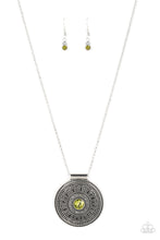 Load image into Gallery viewer, Toga Party - Green Rhinestone Necklace - Sabrinas Bling Collection
