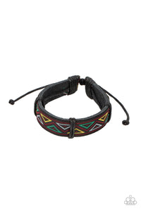 Tundra Thunder - Multi Textile Bracelet - Sabrina's Bling Collection