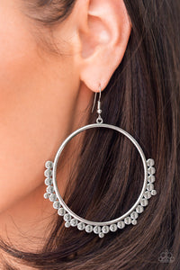 Ultra Untamable - Silver Earrings - Sabrinas Bling Collection
