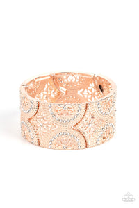Wheeling and Dealing - Rose Gold Bracelet - Sabrinas Bling Collectio