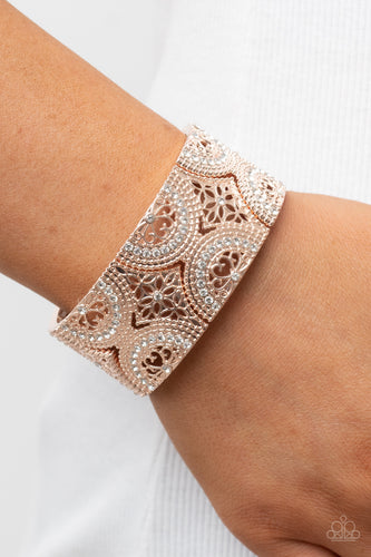 Wheeling and Dealing - Rose Gold Bracelet - Sabrinas Bling Collectio