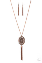 Load image into Gallery viewer, Whimsically Wistful - Copper Necklace - Paparazzi Accessories