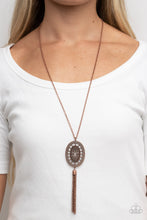 Load image into Gallery viewer, Whimsically Wistful - Copper Necklace - Paparazzi Accessories