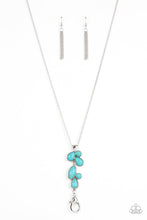 Load image into Gallery viewer, Wild Bunch Flair - Blue Turquoise Necklace - Sabrina&#39;s Bling Collection