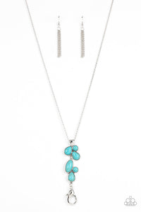 Wild Bunch Flair - Blue Turquoise Necklace - Sabrina's Bling Collection