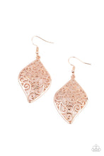 Load image into Gallery viewer, Your Vine Or Mine - Rose Gold Earrings - Sabrina&#39;s Bling Collection