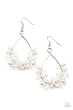 Load image into Gallery viewer, Marina Banquet - White Pearl Earrings - Sabrina&#39;s Bling Collection