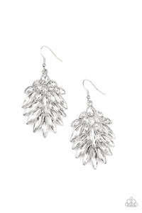 COSMIC-politan - White Earrings - Sabrina's Bling Collection