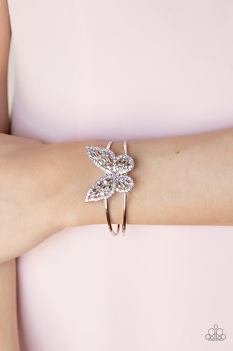 Butterfly Bella - Multi Iridescent Bracelet - Sabrina's Bling Collection