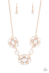 Your Chariot Awaits - Rose Gold Necklace - October 2022 Life Of The Party - Sabrina's Bling Collection