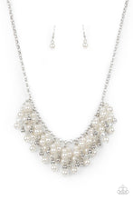 Load image into Gallery viewer, Champagne Dreams - White Pearl Necklace - Sabrina&#39;s Bling Collection