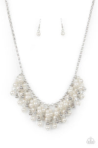 Champagne Dreams - White Pearl Necklace - Sabrina's Bling Collection