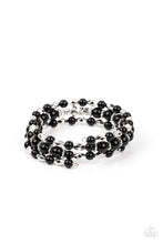 Load image into Gallery viewer, Colorfully Coiled - Black Bracelet - Sabrinas Bling Collection