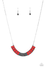 Load image into Gallery viewer, Coup de MANE - Red Necklace - Sabrina&#39;s Bling Collection