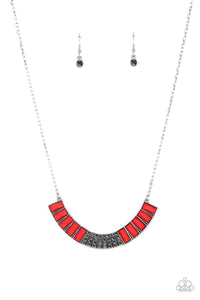 Coup de MANE - Red Necklace - Sabrina's Bling Collection
