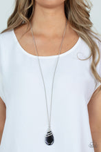 Load image into Gallery viewer, Demandingly Diva - Silver Necklace - Sabrina&#39;s Bling Collection