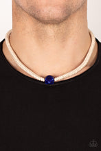 Load image into Gallery viewer, Metamorphic Marvel - Blue Necklace - Sabrina&#39;s Bling Collection