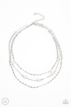 Load image into Gallery viewer, Offshore Oasis - White Pearl Choker Necklace - Sabrina&#39;s Bling Collection