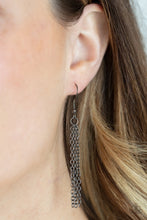 Load image into Gallery viewer, Orbiting Splendor - Black Necklace - Sabrina&#39;s Bling Collection