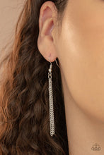 Load image into Gallery viewer, Pitter-Patter, Goes My Heart - Silver Necklace - Sabrina&#39;s Bling Collection