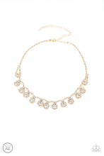 Load image into Gallery viewer, Princess Prominence - Gold &amp; Rhinestone Necklace - Sabrina&#39;s Bling Collection