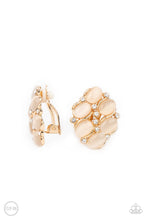 Load image into Gallery viewer, Row, Row, Row Your YACHT - Gold Earrings - Sabrina&#39;s Bling Collection