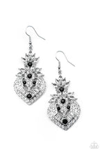 Load image into Gallery viewer, Royal Hustle - Black Earrings - Sabrina&#39;s Bling Collection