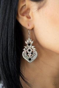 Royal Hustle - Black Earrings - Sabrina's Bling Collection