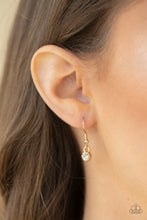 Load image into Gallery viewer, Sparkly Ever After - Gold Necklace - Sabrina&#39;s Bling Collection