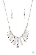 Load image into Gallery viewer, The MANE Course - Silver Hammered Necklace - Sabrina&#39;s Bling Collection