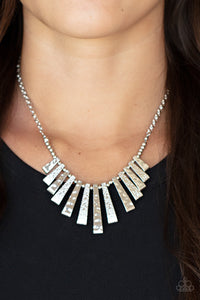 The MANE Course - Silver Hammered Necklace - Sabrina's Bling Collection