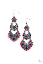 Load image into Gallery viewer, All For The GLAM - Multi Rhinestone Earrings - Sabrina&#39;s Bling Collection