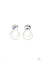 Load image into Gallery viewer, Ancient Arts - Silver Hammered Earrings - Sabrina&#39;s Bling Collection