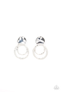 Ancient Arts - Silver Hammered Earrings - Sabrina's Bling Collection