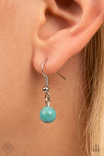 Load image into Gallery viewer, Badlands Treasure Hunt - Blue Turquoise Necklace - July 2022 Fashion Fix - Sabrina&#39;s Bling Collection