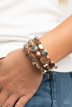 Load image into Gallery viewer, Charmingly Cottagecore - Multi Floral Bracelet - Sabrina&#39;s Bling Collection