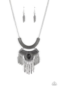 Desert Devotion - Black Necklace - Sabrina's Bling Collection