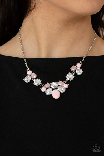 Ethereal Romance - Pink Necklace - Sabrina's Bling Collection