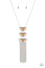 Load image into Gallery viewer, Gallery Expo - Orange Necklace - Sabrina&#39;s Bling Collection