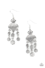 Load image into Gallery viewer, Get Your ARTIFACTS Straight - Silver Earrings - Sabrina&#39;s Bling Collection