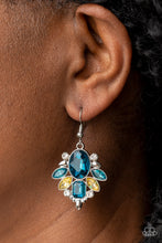 Load image into Gallery viewer, Glitzy Go-Getter - Multi Rhinestone Earrings - Sabrina&#39;s Bling Collection