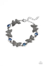 Load image into Gallery viewer, Has a WING to It - Blue Butterfly Bracelet - Sabrinas Bling Collection