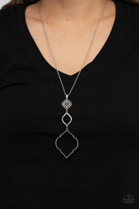 Marrakesh Mystery - Silver Necklace - Sabrina's Bling Collection