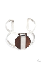 Load image into Gallery viewer, Organic Fusion - Brown Wood Bracelet - Sabrina&#39;s Bling Collection