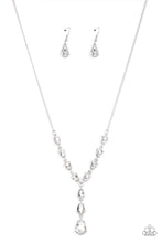 Load image into Gallery viewer, Park Avenue A-Lister - White Rhinestone Necklace - Sabrinas Bling Collection